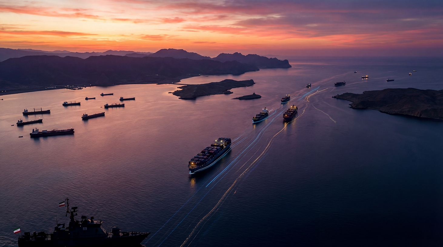 Die ersten Containerschiffe passieren die Straße von Hormus: Ein Signal, aber kein Wendepunkt