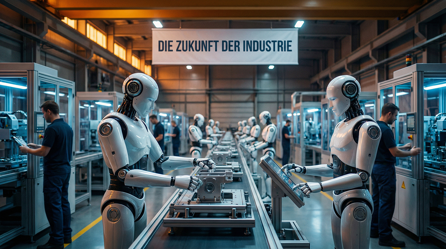 Factories on the brink of revolution: Why humanoid robots will change our workplaces as early as 2026